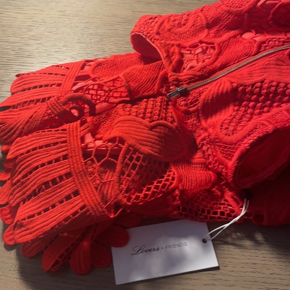 Caspian Shift Dress in Coral - Picture 10 of 14